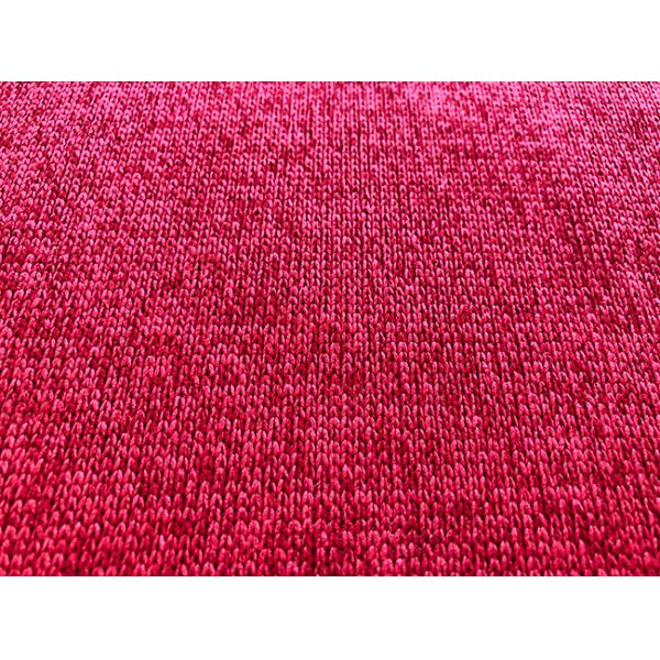 Loop Gagt Brushed Knit Fabric For Pullover Hoodie Pink 300GSM 100% Polyester