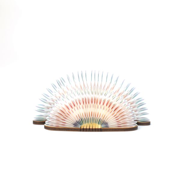 Mini LED Table Mushroom Paper Lamp Rechargeable Foldable For Bedroom