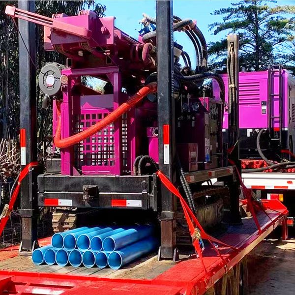 Manufacturer Water Well Rig Hydraulic Bore hole 220Meters Deep Water Well Drilling Rigs