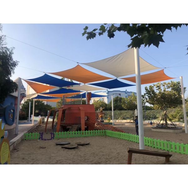 Wholesale -Resistant Sun Shade Sails Outdoor Patio Garden with Hardware Kit of Sunsail
