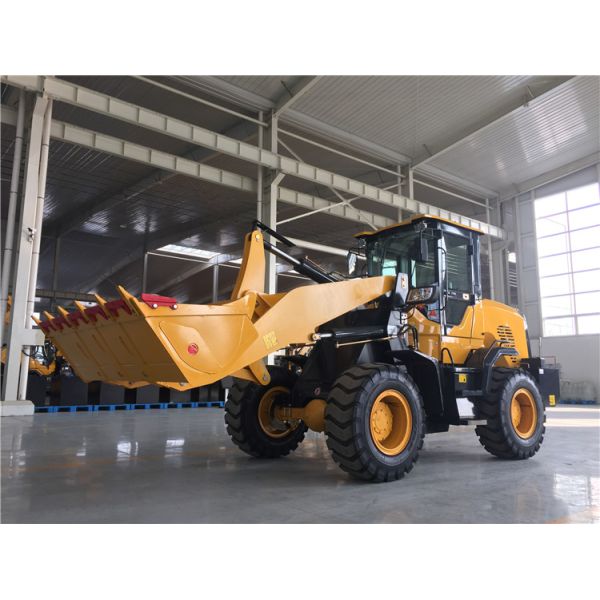Overall Weight 3400kg SNSC Front End Loader 2 Ton With 6 Months Bucket Attachment