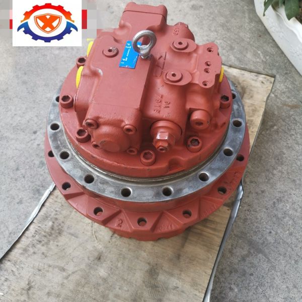 OEM black SK330-8 Excavator Travel Motor M4V290 32.6Mpa 26 48rpm