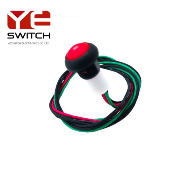 IP67 IP68 Weatherproof Momentary Contact Push Button Emergency Power Off ODM