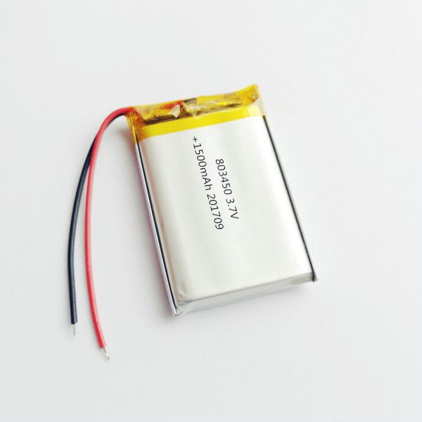 3.7 V 1500mAh Lipo Bluetooth Headset Battery 500 Times Cycle Life
