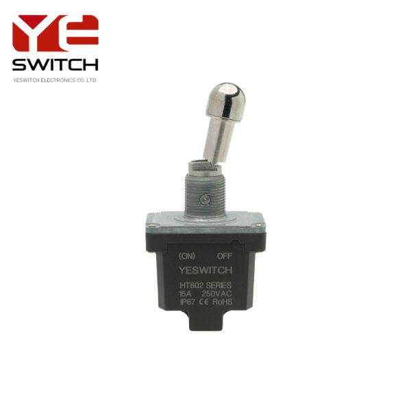 Heavy Duty Metal Toggle Switch On-off Function With Screw Terminal
