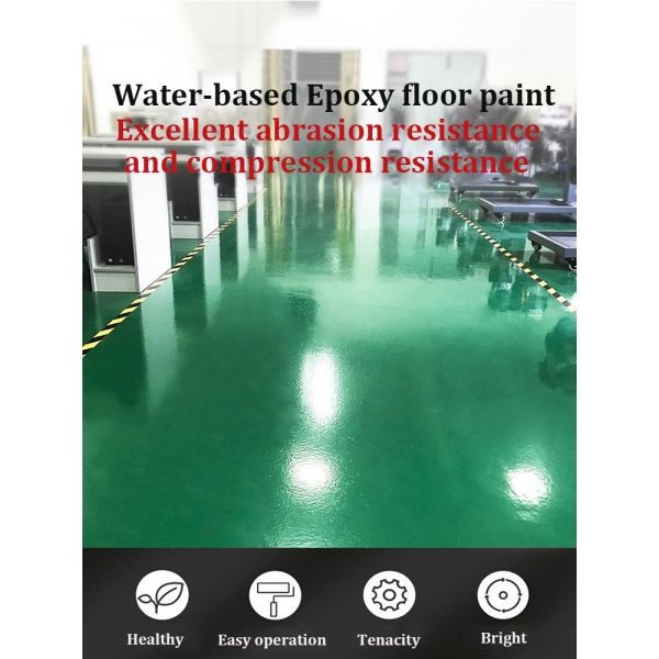Brush/Painting Application Method Double Component AB Bright Epoxy Floor Coating