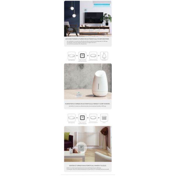 Smart Brightness Thermometer Zigbee(XZ-WSD01)