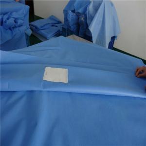 China Sterile SMS Disposable Ophthalmic Drapes Universal Eye Drape Pack With CE ISO on sale