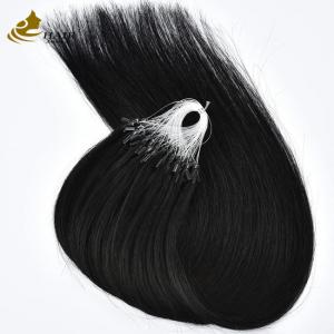 China Straight Pre Bonded Nano Hair Extensions Microrings Extensions OEM on sale