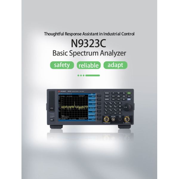 Keysight N9323C Basic Spectrum Analyzer (BSA) with 1 MHz to 13.6 GHz Frequency and -144 dBmW DANL at 1GHz