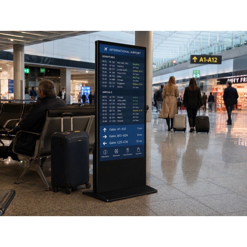 BSC- indoor LCD Display