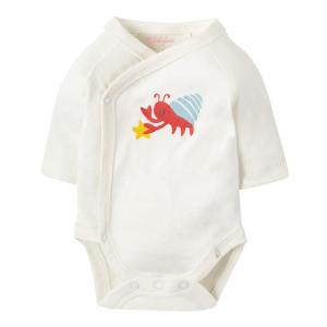 Buy cheap Custom Embroidery Baby Long Sleeve Rompers organic cotton knitted newborn baby rompers product