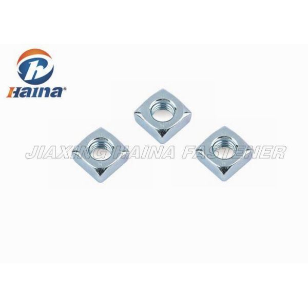 Galvanized Small Brass Hex Nuts , Square Nut Socket Set M5 M8 For Construction
