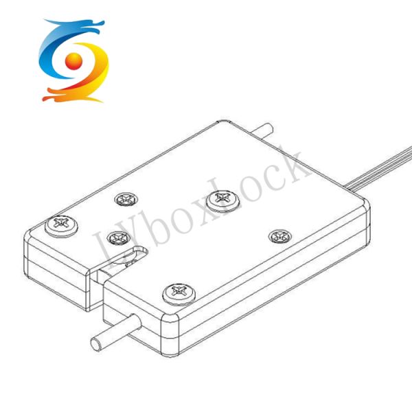 Customized 12v Magnetic Solenoid Lock Anti Rust Intelligent Locker Lock