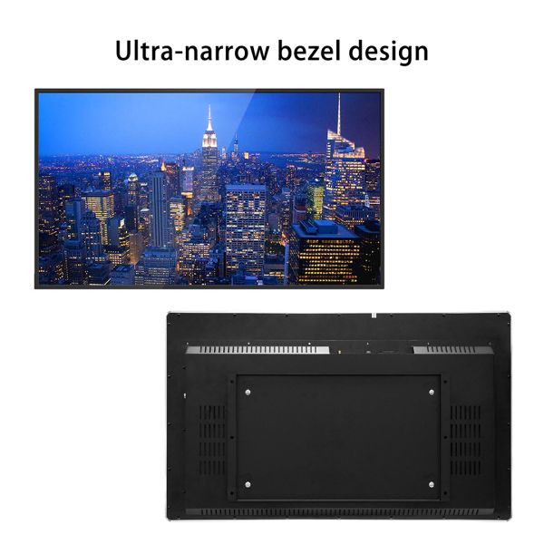 49" Smart Wall Mounted Digital Menu Board Wireless HD Video Advertising Player Restaurant Cafe Shop Display Kiosk