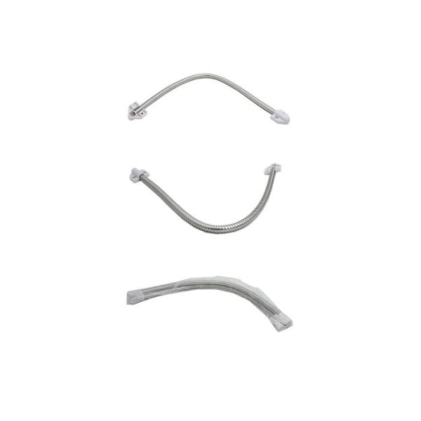 Plastic Head Door Cable Loop , Armored Door Cord 9mm Diameter 422mm Long