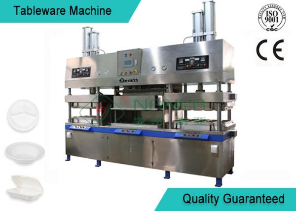 Quality Easy Operating Wood Fiber Paper Plate Manufacturing Machine Semi Automatic for sale