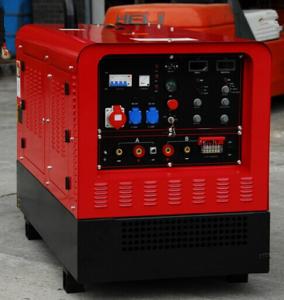 China AC Stick 12kw Diesel Welding Generator FCAW Amperage 450A / 480A Arc Welder 75V Circuit Voltage on sale