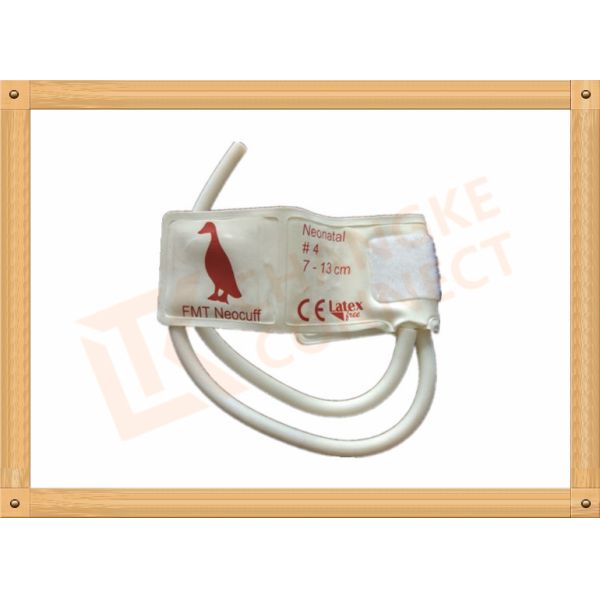 7-13 CM Non Invasive Blood Pressure Cuff For Veterinary Animals White