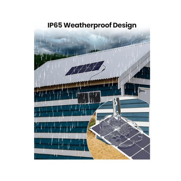 FTBM30 Solar Panel Fan Kit,30W,Solar Powered ,Potable Weatherproof IP65