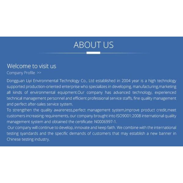 Programmable Constant High Low Temperature Humidity Climatic Chamber