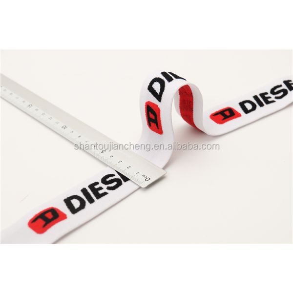 Custom Logo Jacquard Elastic Band Headlamp Webbing