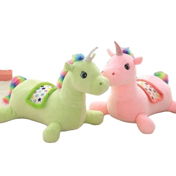 BSCI BPA Free Washable Unicorn Plush Toys Pillows
