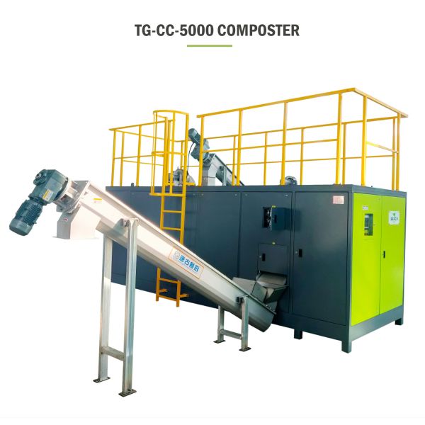 24Hr Commercial Organic Food Waste Fully Automatic Composting Machine