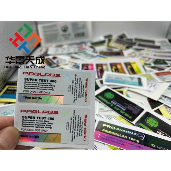 Winstrol Oil Base Pharmaceutical Hologram 10ml Vial 10ml Vial Labels