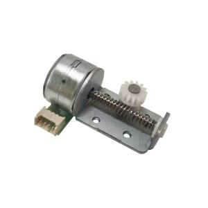 Buy cheap VSM15128 Worm Shaft 5V DC 15mm Stepper Motor with Worm Gear and Pinion Gear product