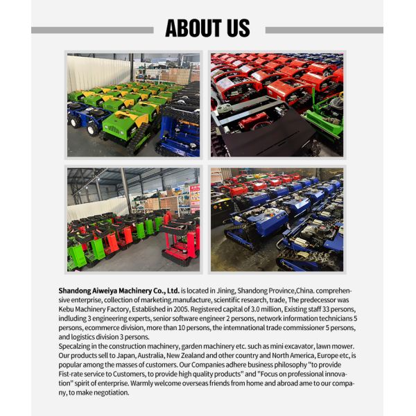 Professional-level DIY Cordless Grass Shredder Grass Box Single Cylinder Engine 1000m Remote Control for Petrol/Gasoline Garden