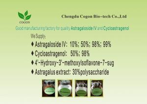 Buy cheap Circulation Astragalus Membranaceus Extract 10% Astragaloside IV Brown Powder product