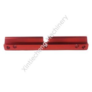 China Antirust CNC Precision Turned Parts Red Spray Painting Parts ISO9001 on sale