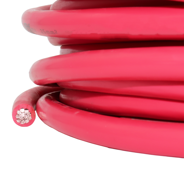 300V/500V Rated Voltage H07RN-F Welding Cable Copper Conductor Rubber Insulation
