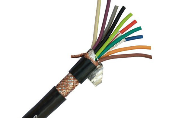 RVVP Power Cable 2 - 60 Core Flexible Drag Chain Cable PVC Shielded Tinned Copper Conductor