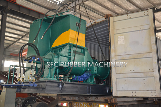 Tightly Construction Kneader Rubber Mixer Machine Wearing Resistance
