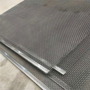 Buy cheap 65MN Stainless Steel Mine Sieving Mesh Vibrating Screen Mesh For Quarry product