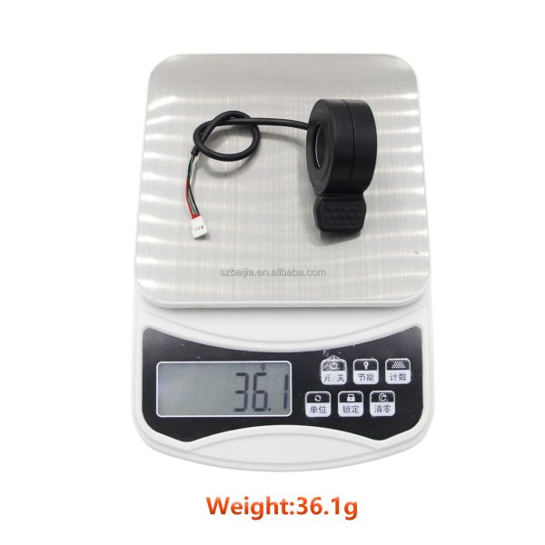 Water Resistant ABS Material Thumb Throttle with 48V Voltage for Electric Scooters