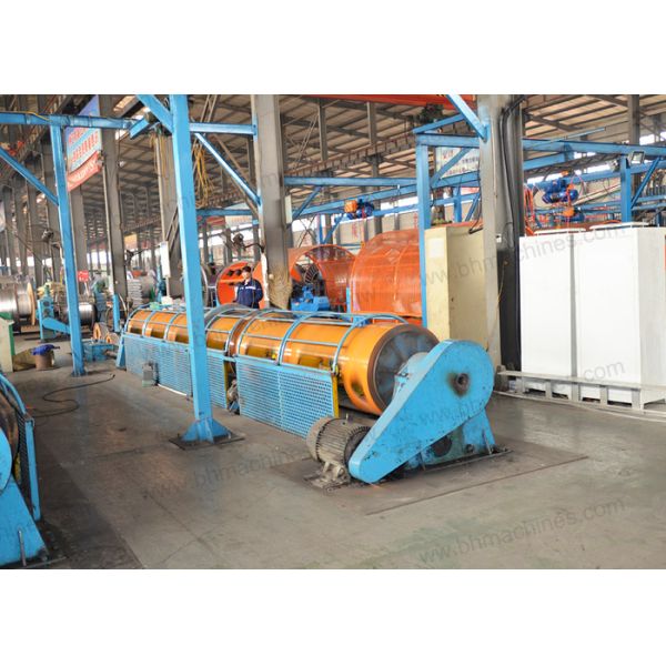 Steel wire rope tubular stranding machine High Speed 1+6/ 200 Cable Steel Wire Twist Tubular Stranding Machine