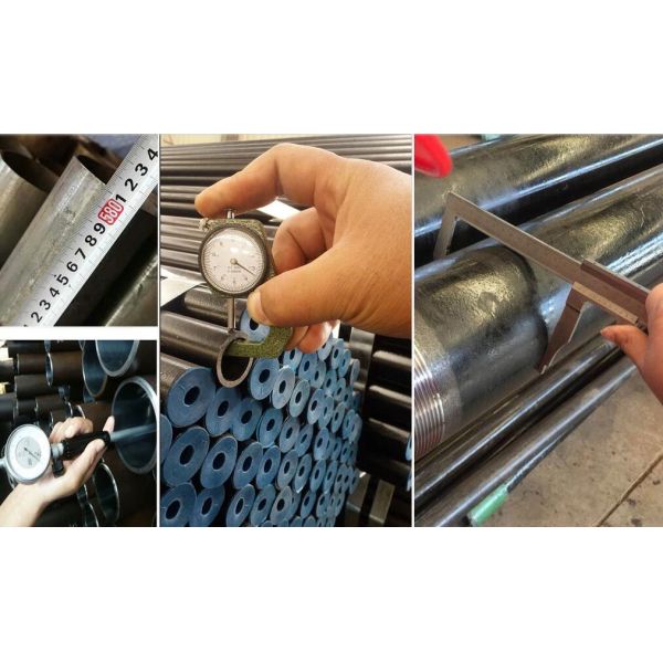 ASTM A36 A53 A333 A106 API5l ERW Steel Pipe Cold Rolled