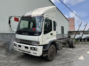 China Left Steering Used Mid Range Trucks , Isuzu Second Hand Used Trucks on sale