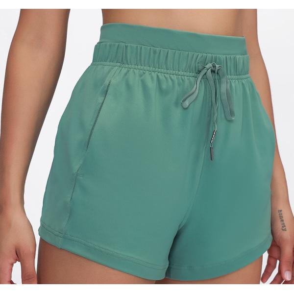 Women Plus Size Bike Cycling Shorts Drawstring Running Shorts Athletic Active Wear