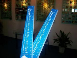 Buy cheap Custom 15cm plastic flexible pvc soft rulers for promotion product