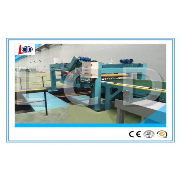 Automatic Cut To Length Line 3kw Hydraulic Power High Cutting Precision Heavy Duty