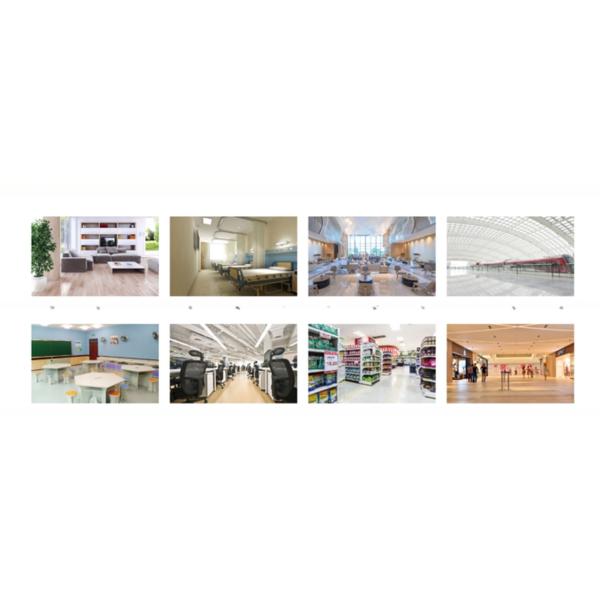 Indoor 5mm SPC Vinyl Planks with Embossed and Scratch Resistant Surface Treatment