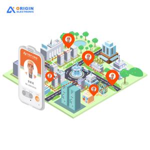 Buy cheap Electronic ID Card Location Tracker Device With Emergency Call Capability product