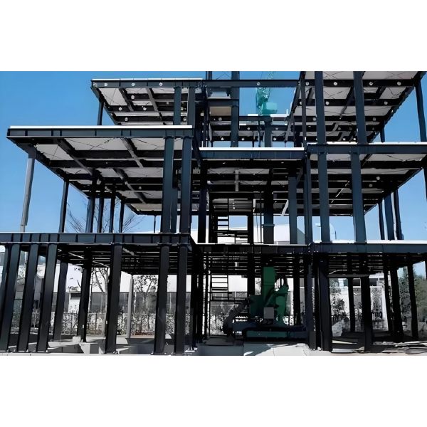 Customized Q355B Steel Frame Prefabricated Structure with Earthquake Resistant Design for Hotel Buildings