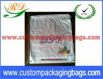 17"x20" White LDPE Material Drawstring Plastic Bags for Book Packaging