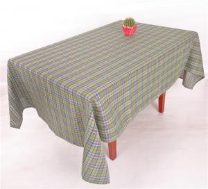 Buy cheap Checkered Gingham Tablecloths Fabric With 100% Eco Friendly Polyester Material product