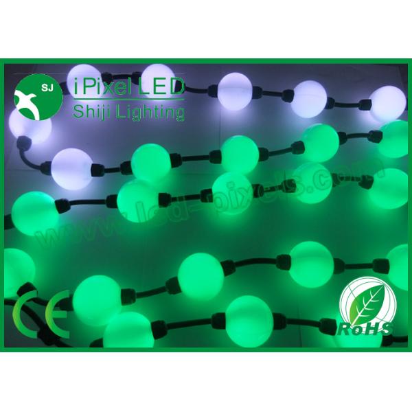 50mm ws2801IC 6pcs SMD5050 DC12V Waterproof & non-waterproof Multicolor LED Pixel Ball